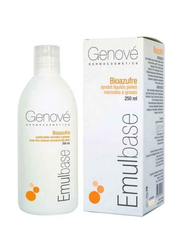 

Genove Emuslbase Biozufre Cleanser, 250ml