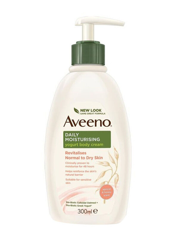 

Aveeno Daily Moisturising Yogurt Body Wash, 300ml