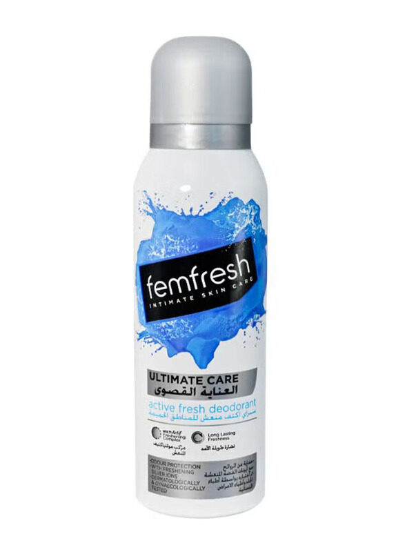

Femfresh Ultimate Care Active Fresh Body Deodorant, 125ml
