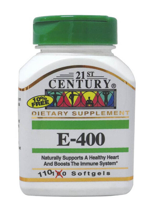 

21St Century Vitamin, E-400, 110 Softgels