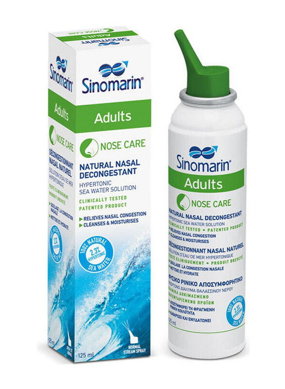 

Sinomarin Adults Nasal Spray, 125ml