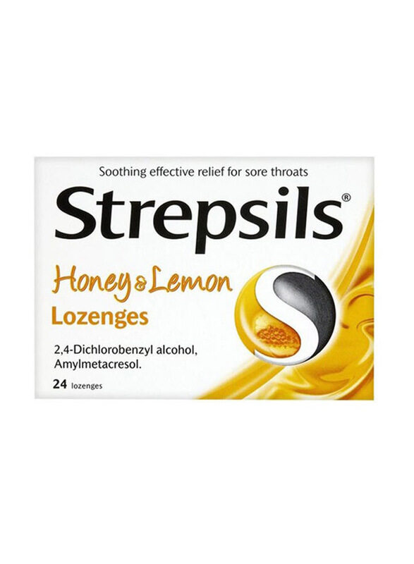 

Strepsils Soothing Honey and Lemon Lozenges, 24 Lozenges