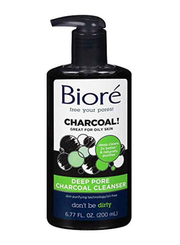

Biore Deep Pore Charcoal Cleanser Lotion, 200ml