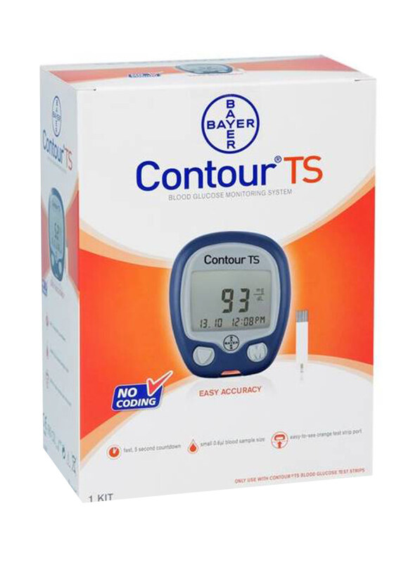 

Bayer Contour TS Blood Glucose Monitoring System, Multicolour
