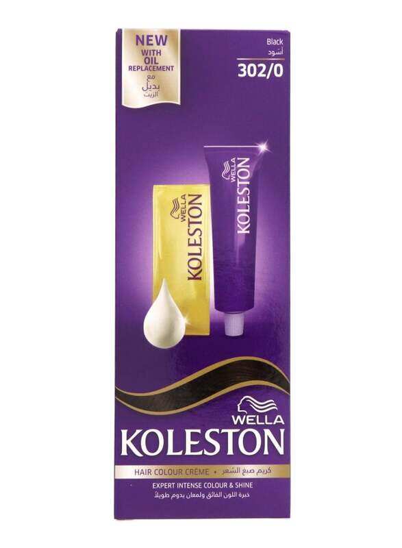 

Koleston Wella Expert Intense Hair Colour Cream, 50ml, 302/0 Black