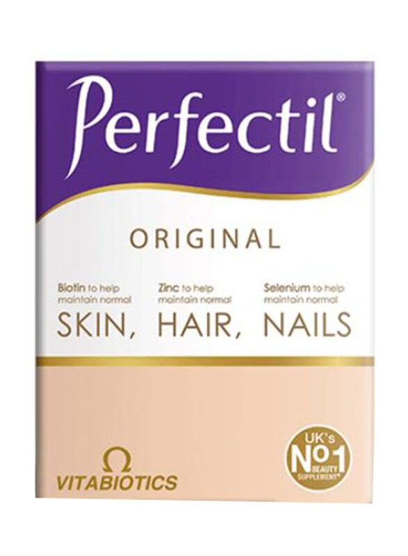 

Vitabiotics Perfectil Original Skin Hair Nails Tablets, 30 Tablets