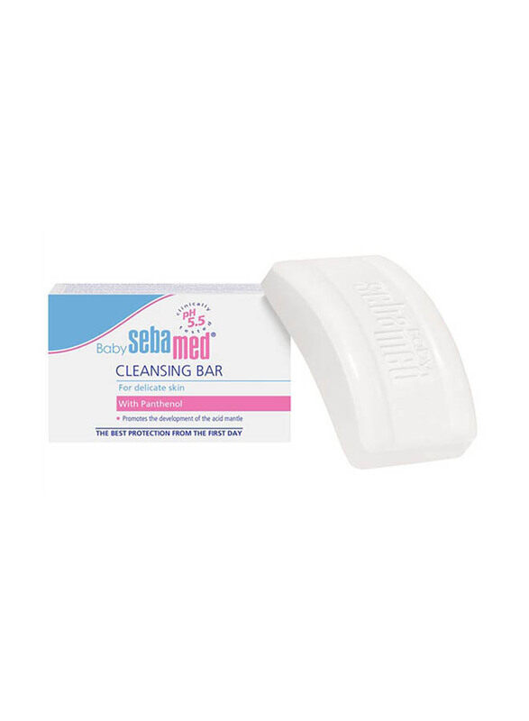 

Sebamed 150gm Cleansing Bar Soap with Panthenol, White
