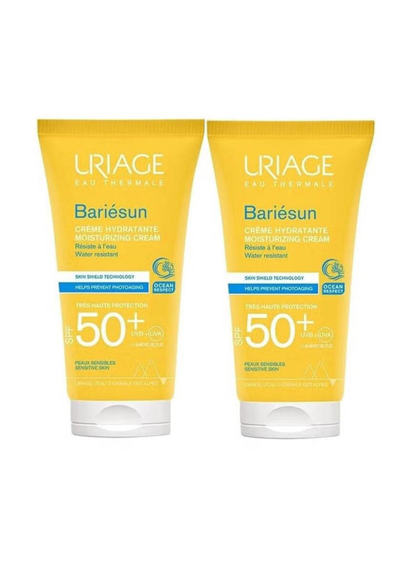 

Uriage Bariesun Moisturizing Cream SPF50+, 2 Pieces x 50ml