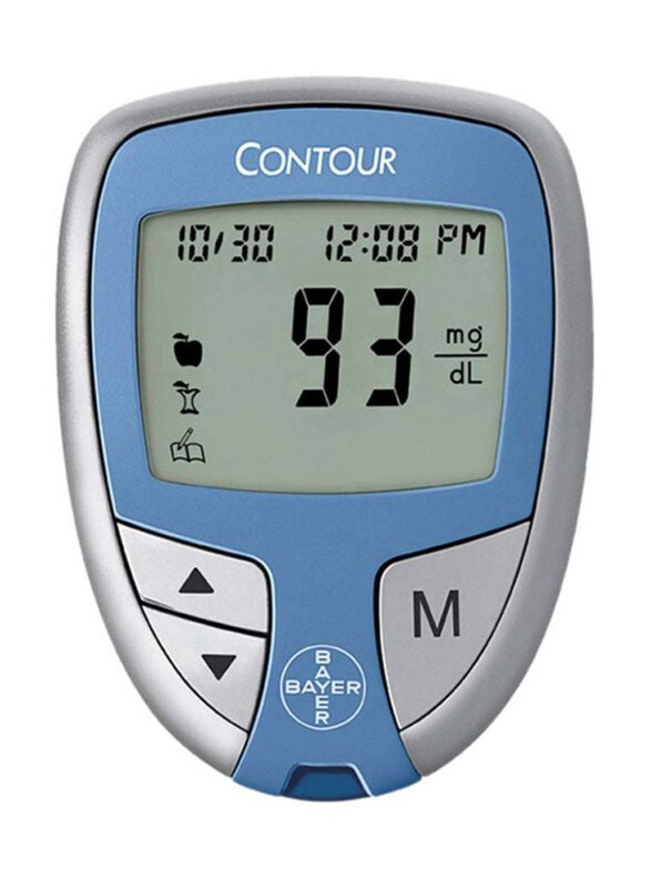 

Bayer Contour Blood Glucose Monitoring System, Blue/Grey