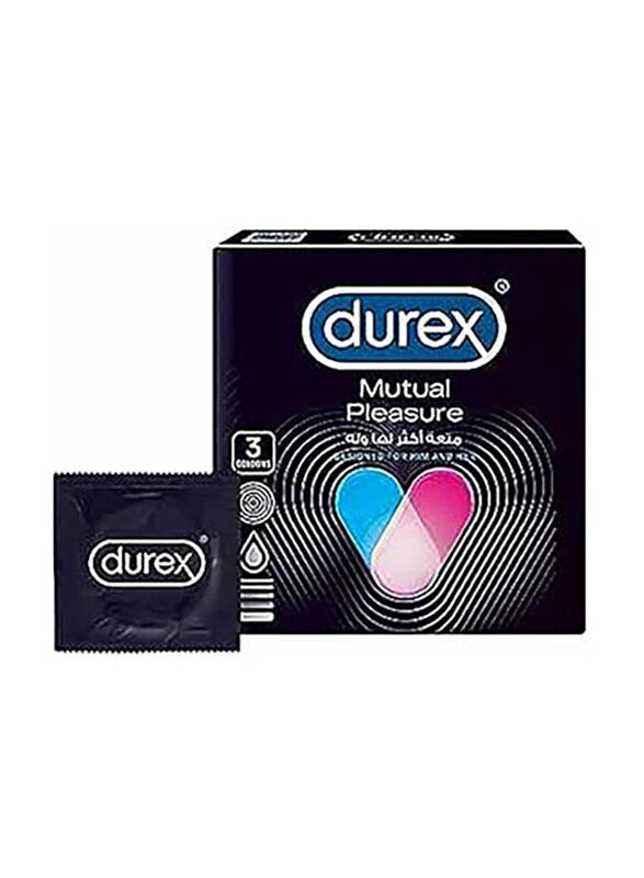 

Durex Mutual Pleasure Condom, 3 Pieces