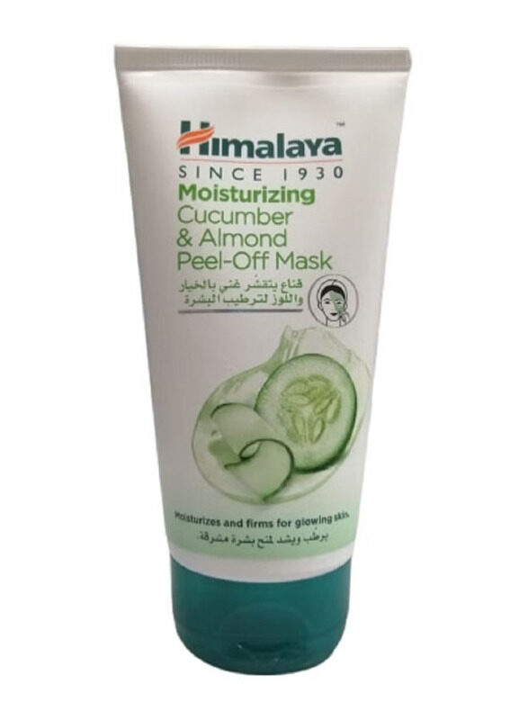 

Himalaya Moisturizing Cucumber & Almond Peel-Off Mask, 150ml
