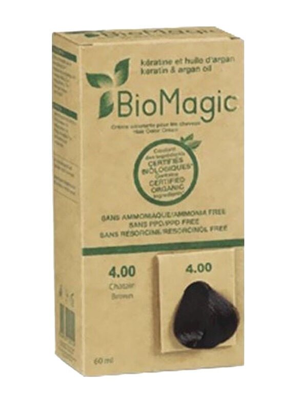 

Biomagic Hair Colour, 60ml, 4/00 Brown