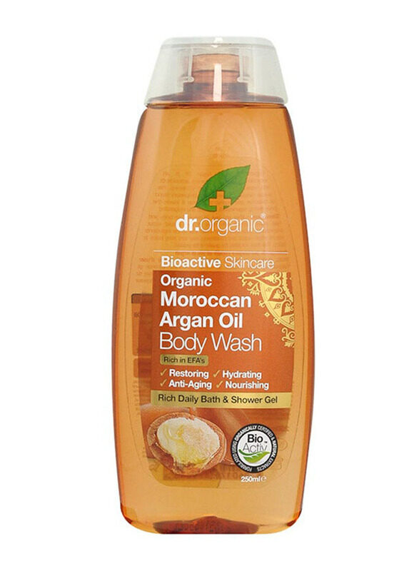 

Dr. Organic Moroccan Argan Oil Body Wash, 250ml