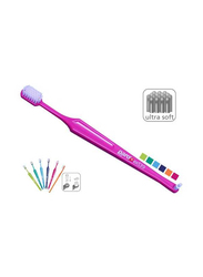 Paro Exs39 Ultra Soft Extra Sensitive 5 Rows Toothbrush, 714, Pink