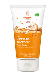 Weleda Kids Happy Orange 2 In1 Shampoo And Body Wash, 150ml