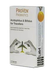 Proven Acidophilus & Bifidus for Travel, 14 Capsules