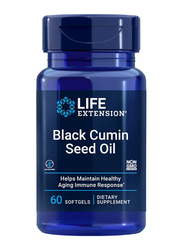 Life Extension Black Cumin Oil Gel, 60 Softgels
