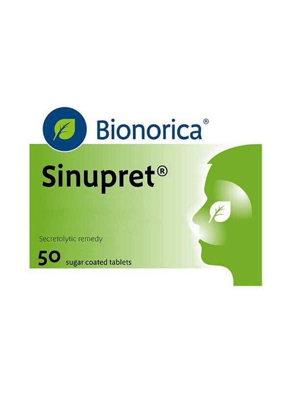 

Sinupret Bionomical, 50 Tablets
