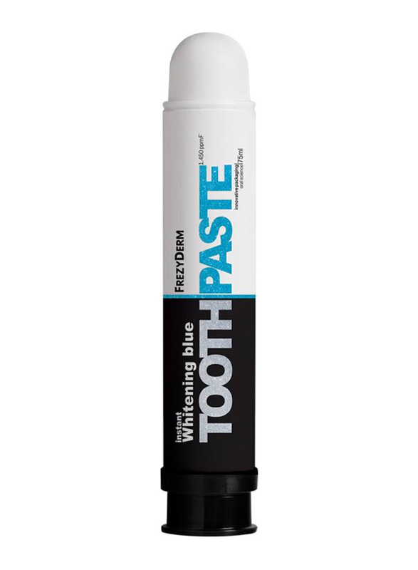 Frezyderm Instant Whitening Blue Toothpaste, 75ml