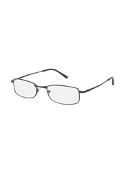 Gilbert Full-Rim Preface Black Reading Eye Glasses Unisex, Transparent Lens, Power 1.5