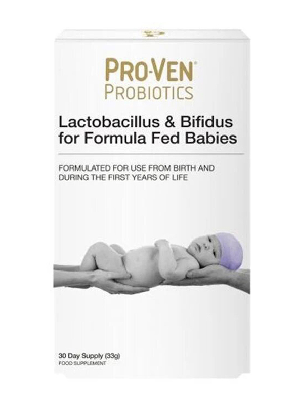 Proven Lactobacillus & Bifidus for Formula Mla Fed Babies, 33g
