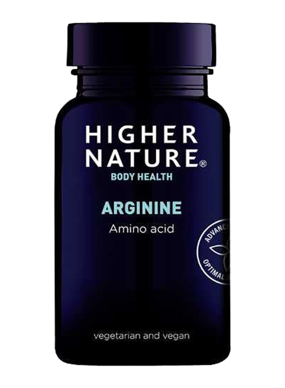 Higher Nature Arginine, 120 Capsules