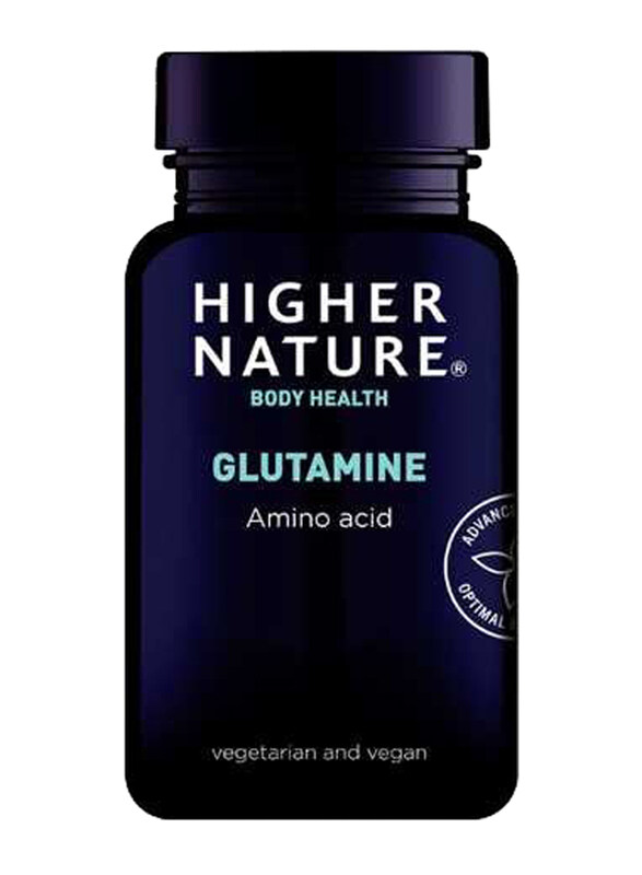 

Higher Nature Glutamine, 90 Capsules