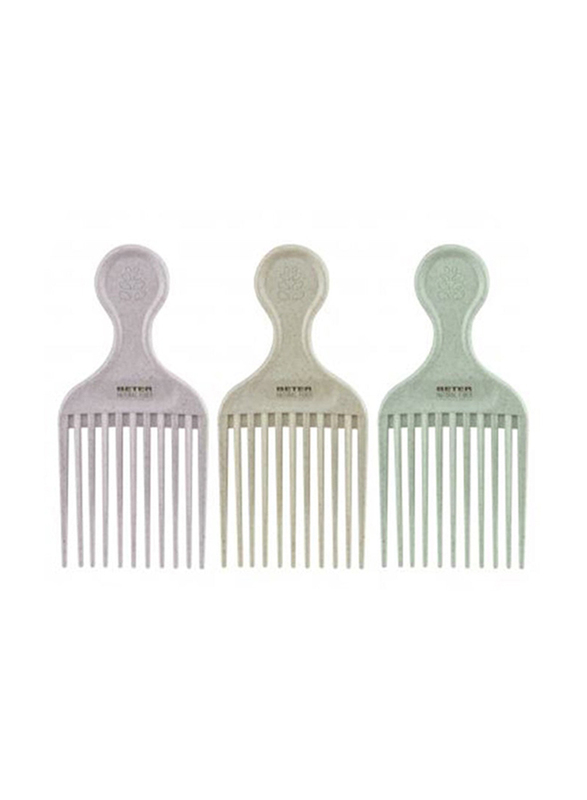 Beter Afro Comb, One Size, 12302, Multicolour