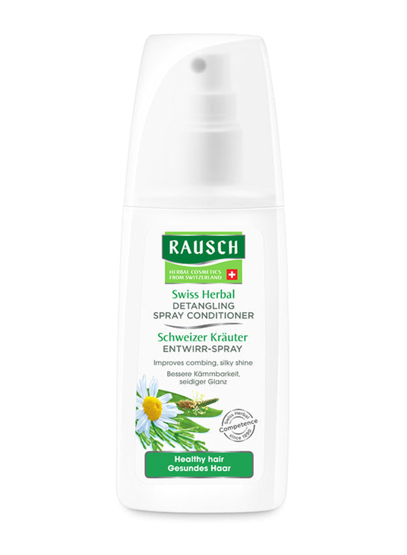 Rausch Herbal Detangling Spray Conditioner for All Hair Types, 100ml