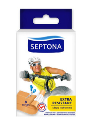 Septona Extra Resistant Band Aid, 8 Strips