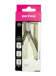Beter Stainless Steel Cuticle Cutter, 34042, Silver