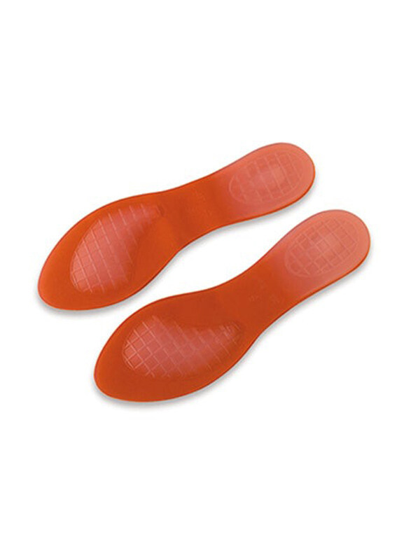 

Prim Ccf313 Ex Thin Silicone Insoles, Medium, Red