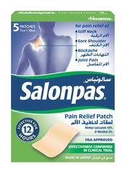 Salonpas Ultra Thin Pain Relief Patches, 5 Piece
