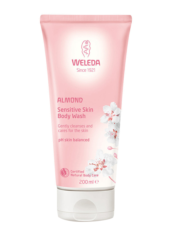Weleda Almond Sensitive Skin Body Wash, 200ml