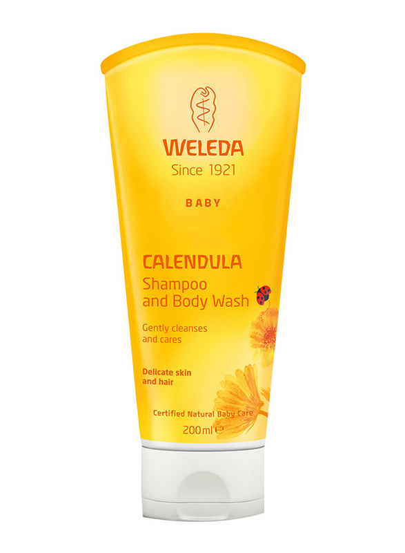 Weleda Calendula Body Wash Shampoo, 200ml