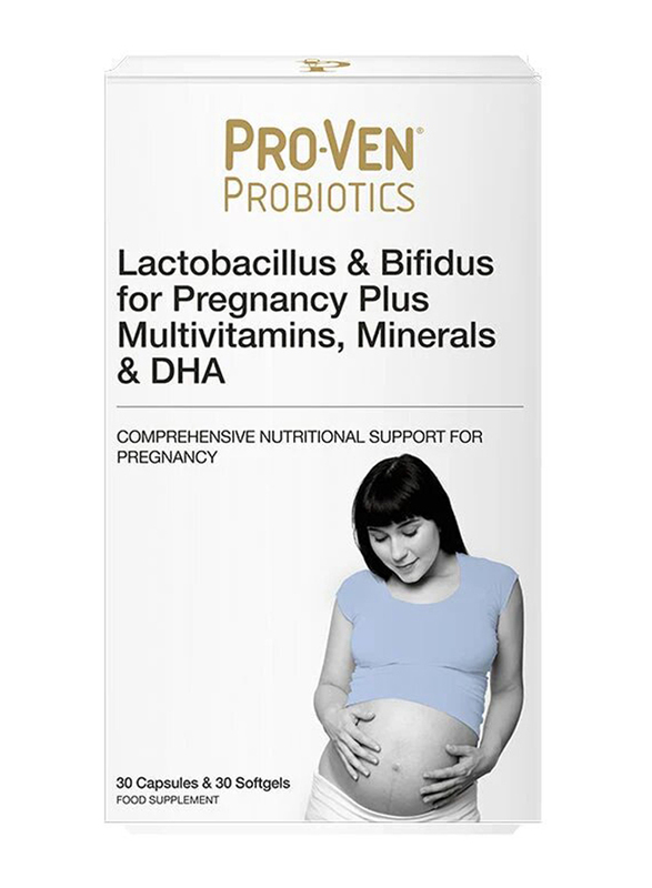 Proven Lactobacillus & Bifidus for Pregnancy, 30 Capsules