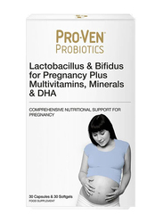 Proven Lactobacillus & Bifidus for Pregnancy, 30 Capsules