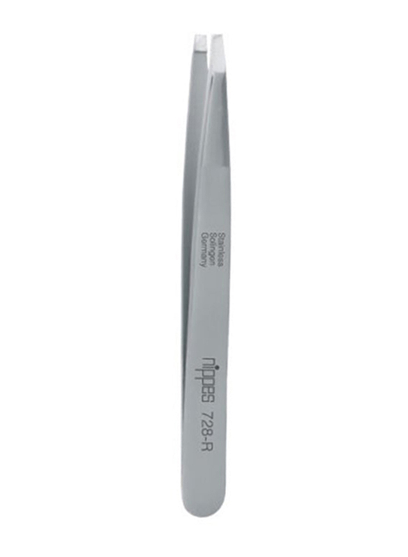 Nippes Tweezer, 728 R, Silver