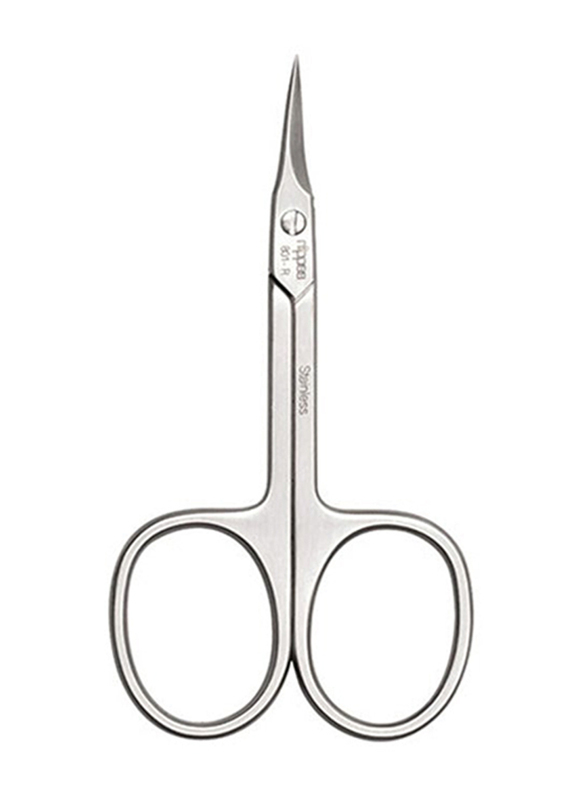 Nippes Scissor for All Hair Types, 801R, Silver