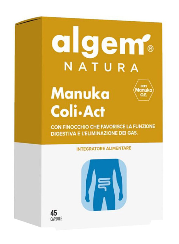 

Algem Natura Manuka Coli Act Capsule, 45 Capsules