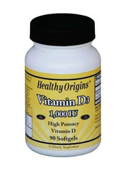 Healthy Origins Vitamin D3 1000 Iu, 90 Softgels