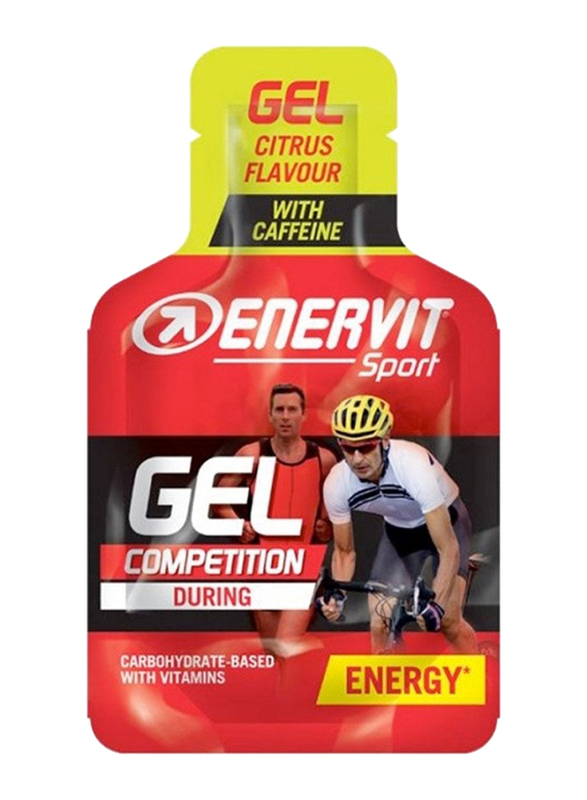 Enervit Sport Gel, 25ml, Citrus with Caffeine