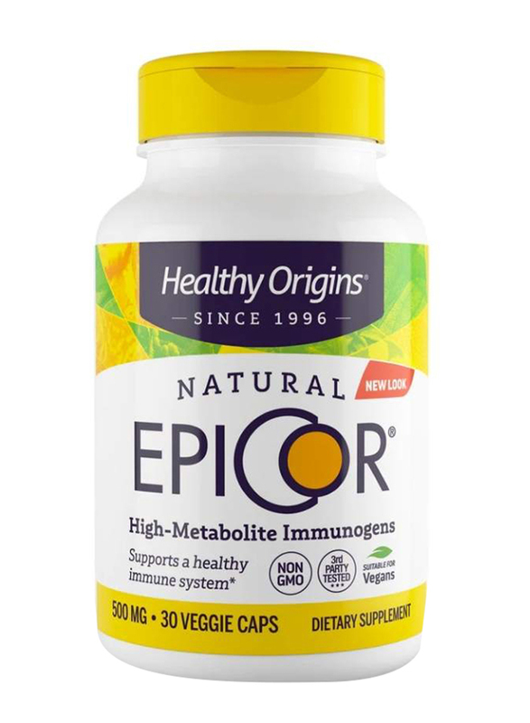 Healthy Origins Epicor, 500mg, 30 Capsules