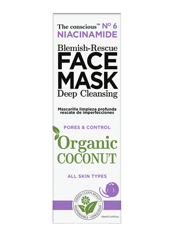 Biovene The Conscious Niacinamide Blemish-Rescue Face Mask, 50ml
