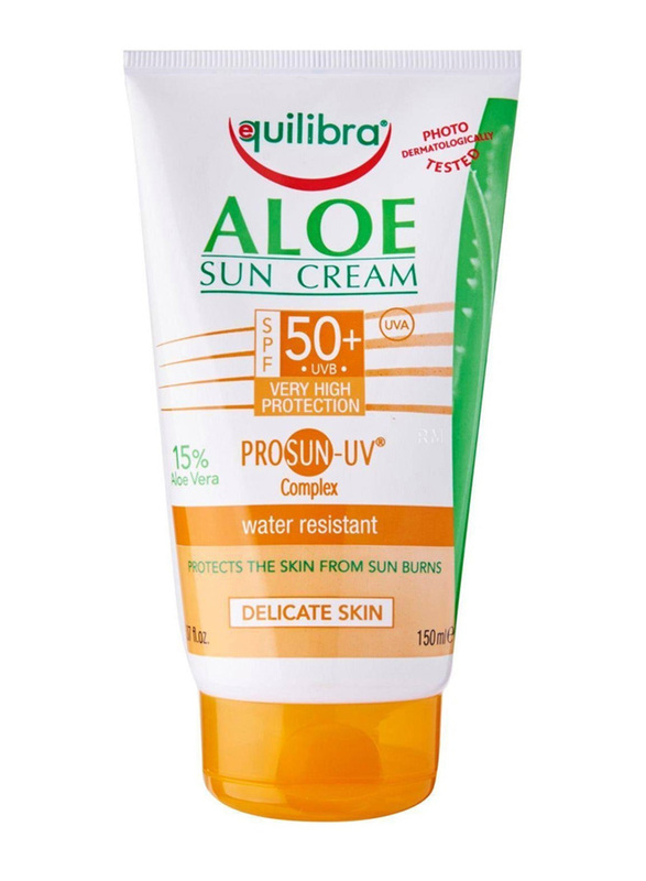 Equilibra Aloe Sun Cream SPF50+ Prosun Uv, 150ml