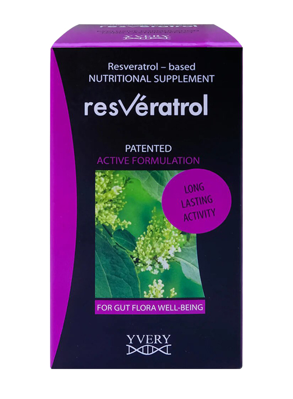 Yvery Resveratrol, 60 Capsules