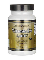 Healthy Origins Vitamin D3 2400 Iu, 120 Softgels