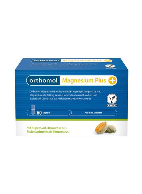Orthomol Magnesium Plus, 60 Capsules