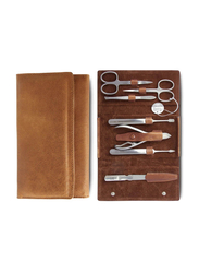 Nippes 1015 Whiskey Manicure Set, 7 Piece, Silver