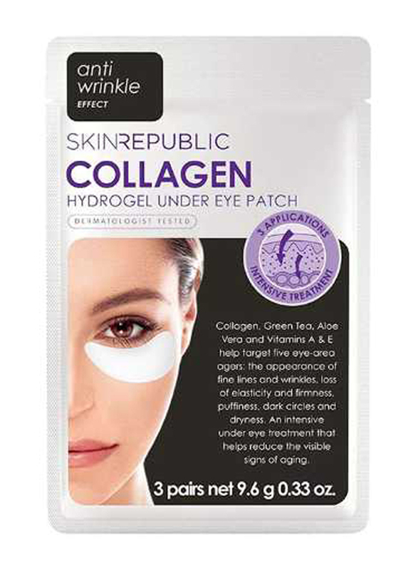 Skin Republic Collagen Hydrogel Under Eye Patch, 9.6g